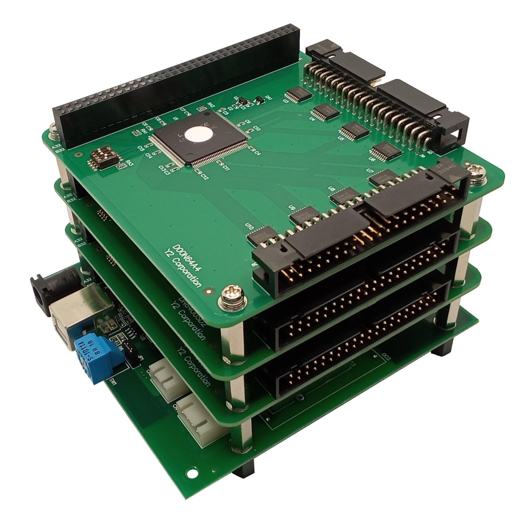 ワイツー USB 2.0対応 デジタル入出力ユニット（USB I/O） DIO-N128